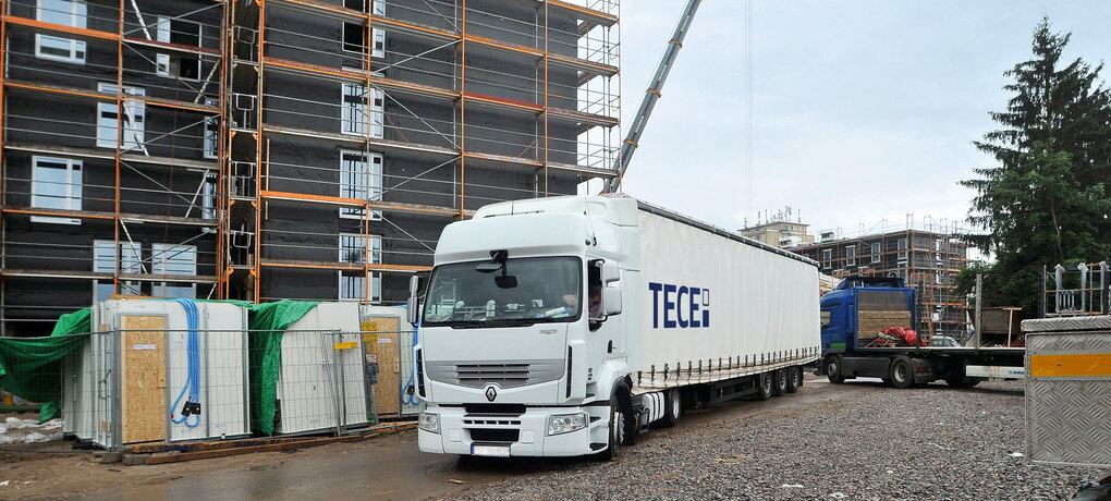 Um die logistischen Prozesse transparenter zu gestalten und sie besser analysieren und optimieren zu können, hat TECE ein neues Transportmanagementsystem (TMS) eingeführt.  (C)2011 Peter Dorn, all rights reserved