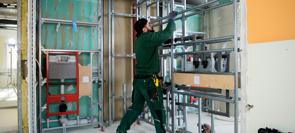 TECE Installationswand Brandschutz