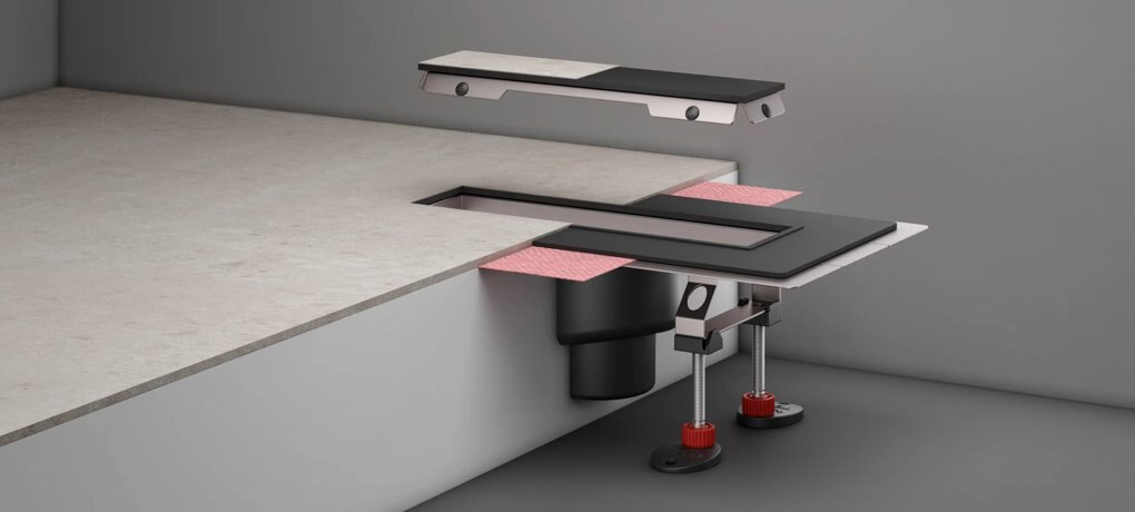 TECEdrainline Flüssigböden