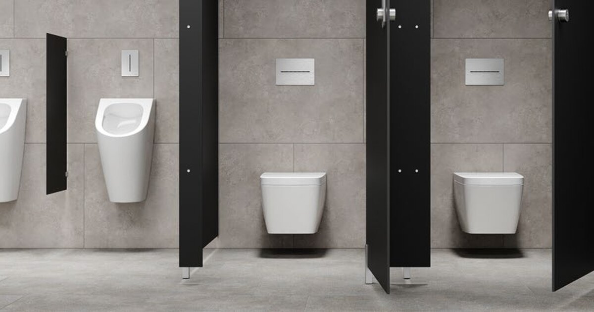 New Flush Concept For Public Toilets The Tecesolid Family Tece