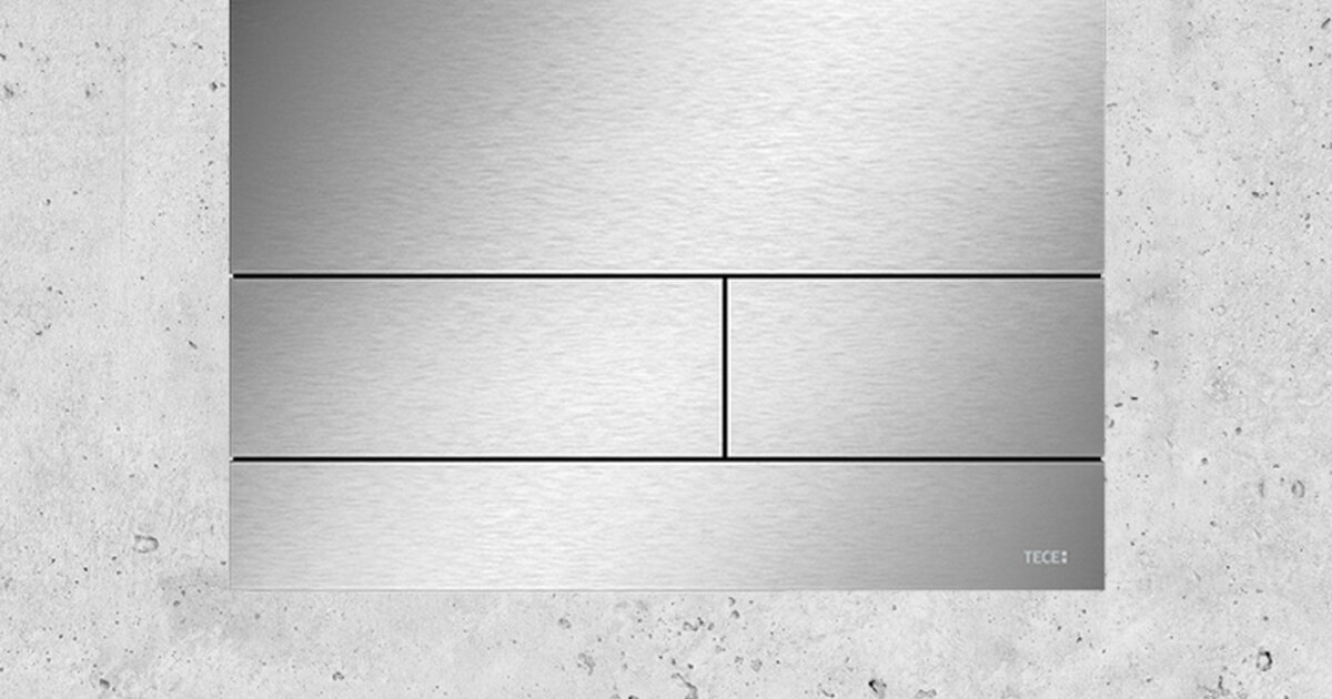 TECEsquare – Betätigungsplatte als optisches Highlight | TECE