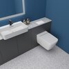 Das extra niedrige TECEprofil WC-Modul mit nur 750 mm Bauhöhe eröffnet neue Gestaltungsmöglichkeiten im Bad.
