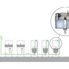 TECEprofil WC-Modul mit integrierter Hygienespülung