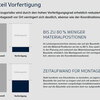 Vorteil Vorfertiung