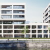 A striking eye-catcher on the banks of the Spandau shipping canal: the new LITE in Europacity. Visualisation:© xoio GmbH im Auftrag von 6B47 Germany GmbH