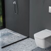 TECEdrainline und TECEsquare glas weiß satiniert