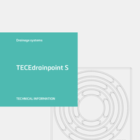 TECE Tapis d'isolation acoustique Drainbase 660001 pour TECEdrainline et  TECEdrainpoint S