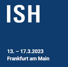 ISH 2023 in Frankfurt am Main from 13 to 17 March